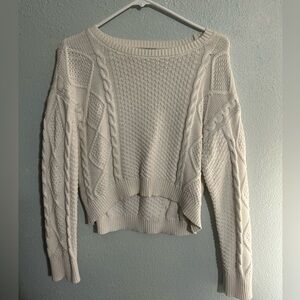 Target cable knit sweater